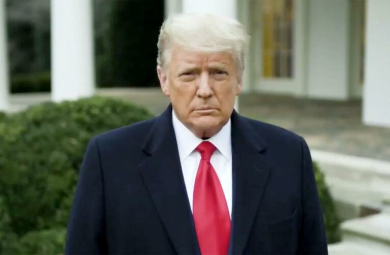 Trump tells rioters to ‘go home’ while repeating election lies