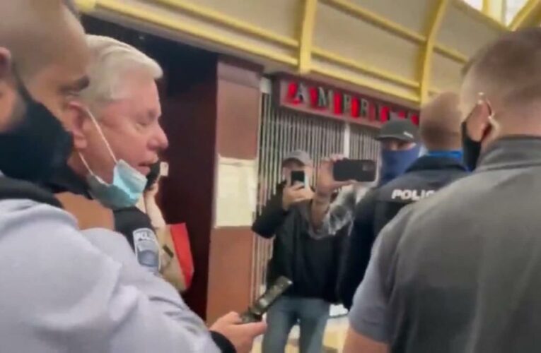 ‘It was rigged’: Graham berated at airport