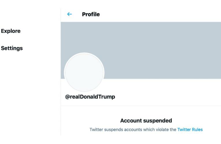 Twitter bans President Trump permanently