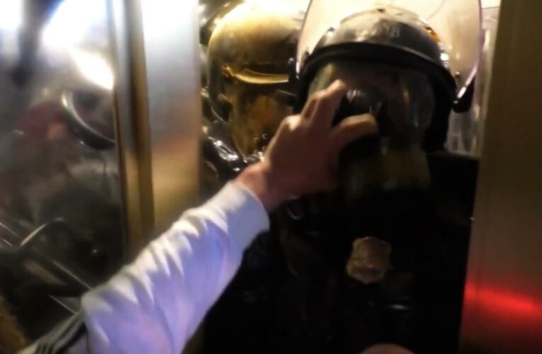 ‘Kill him with his own gun’: Police describe facing Capitol mob