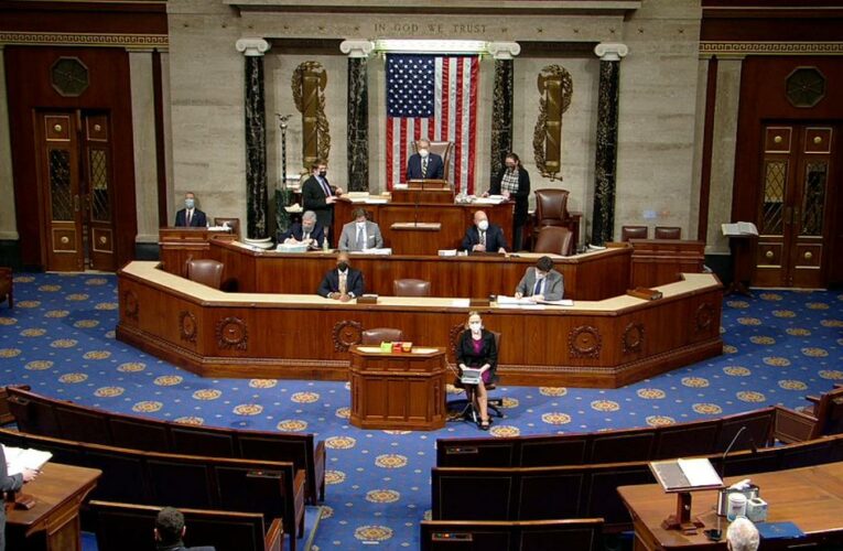 The House is now voting on 25th Amendment resolution