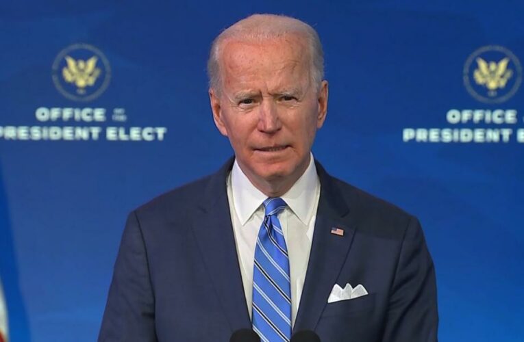 The checks are at the heart of a nearly $2 trillion Covid relief plan that President-elect Biden is unveiling