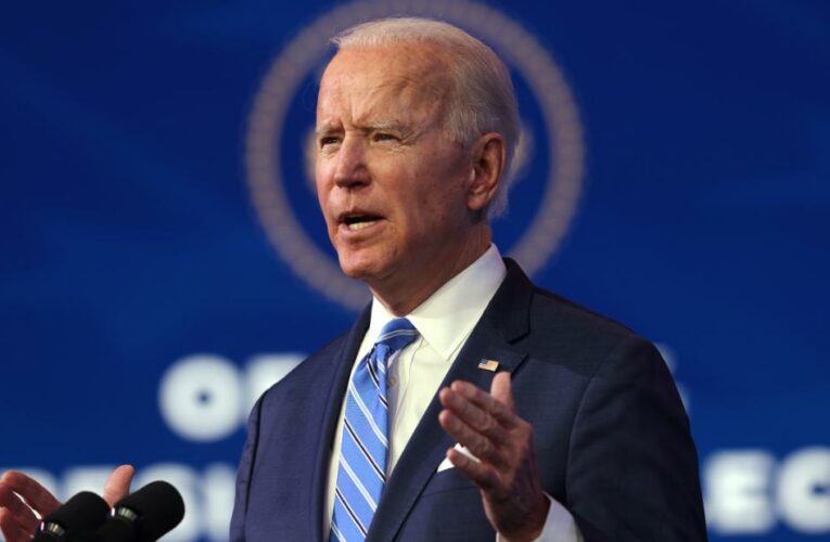 Biden wrests control of Trump’s spotlight and makes first big bet of presidency