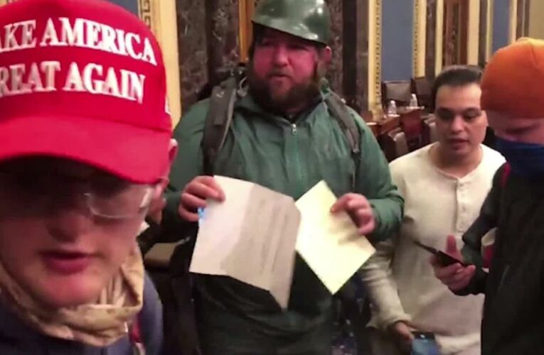 New video shows what it was like inside Capitol during riot