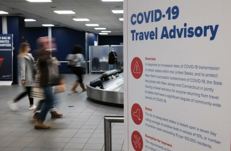 Trump issued an executive order saying he had been advised to ease Covid-related restrictions for much of Europe, the UK and Brazil