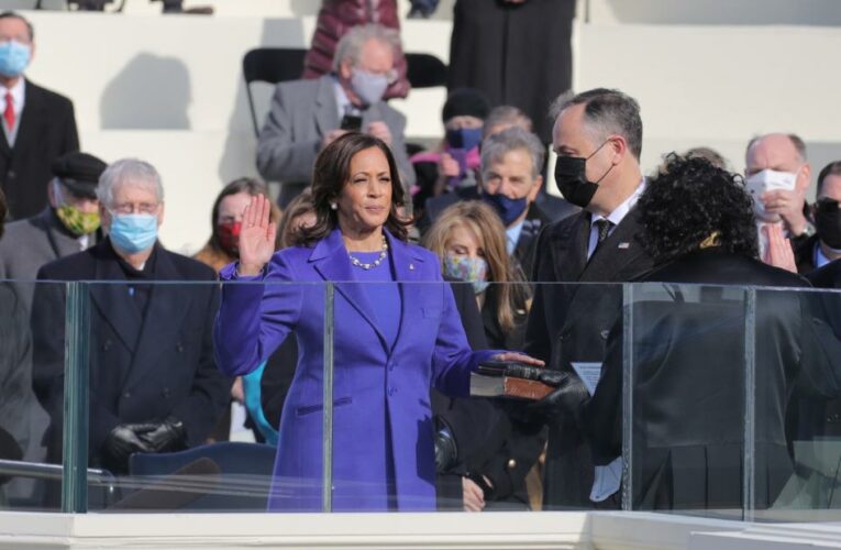 ‘This moment belongs to all of us:’ Black women exult as Harris walks into history