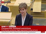 Nicola Sturgeon announces new coronavirus lockdown for Scotland