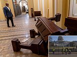 Destruction caused by the MAGA mob at US Capitol  is laid bare in shocking pictures