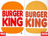 Burger King rebrands for first time in 20 years but fans say ‘new’ logo is a rip-off of 90s image