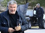 Alec Baldwin’s car breaks down amid claims he’s at ‘separate house from Hilaria over COVID concerns’