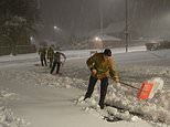 UK weather: Britons wake up to snow with nearly a FOOT more set to fall today