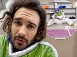 PE With Joe: Body Coach Wicks injures hamstring trying to do splits