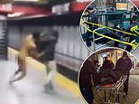 Naked man who shoved a New Yorker off a subway platform dies