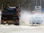 Floods caused by two months of rain in a day and melting snow could pose ‘danger to life’