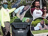 Ana de Armas poster is thrown in the TRASH outside Ben Affleck’s home in LA amid split