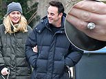 Ant McPartlin’s fiancée Anne-Marie Corbett displays her engagement ring for the FIRST TIME