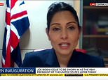 Priti Patel blames AstraZeneca and Pfizer supply issues for vaccine slowdown