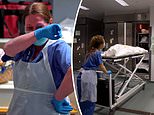 Senior mortician at Royal London Hospital breaks down as she admits it feels like a ‘conveyor belt’