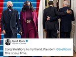 Barack sends Joe his best wishes sharing pic of them in the Oval Office together during his term