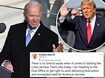 Biden vows to reverse Trump’s legacy in his first tweet as president