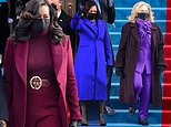 Kamala Harris and Michelle Obama wear purple for Inauguration Day
