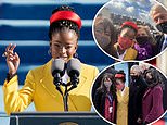 Youngest-ever inaugural poet Amanda Gorman, 22, shoots to stardom