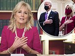 Jill Biden makes her solo debut as first lady