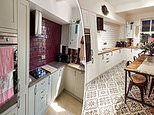 Savvy mum transforms her dated kitchen for just £150 after being quoted £15,000 for the job