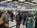 Travellers returning to the UK blast long queues at Heathrow on another day of chaos