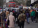 Walkers flock to parks in London while police patrol to enforce Covid rules