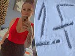 Woman praises TikTok followers after identifying danger after ‘gang symbol’ appeared outside home
