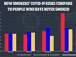 Heavy smokers face nearly DOUBLE risk of dying of COVID-19 compared to people who have never smoked