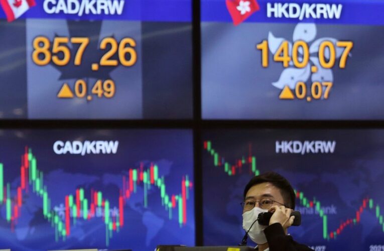 Asian shares mostly up on Wall Street rally, stimulus hopes