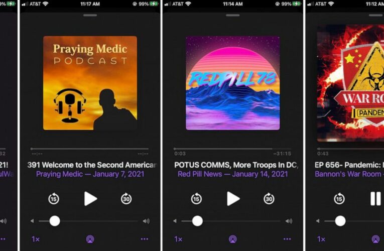 Extremists exploit a loophole in social moderation: Podcasts