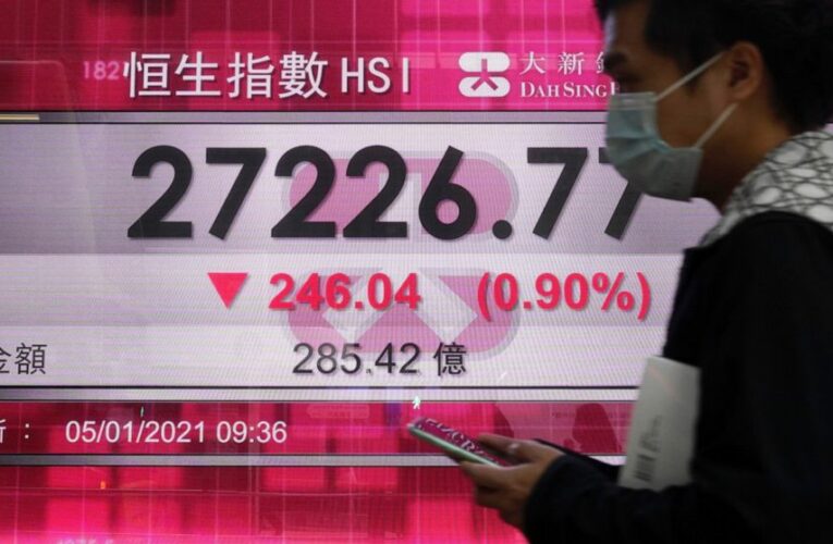 US stocks recoup some losses after sharp slide to start 2021