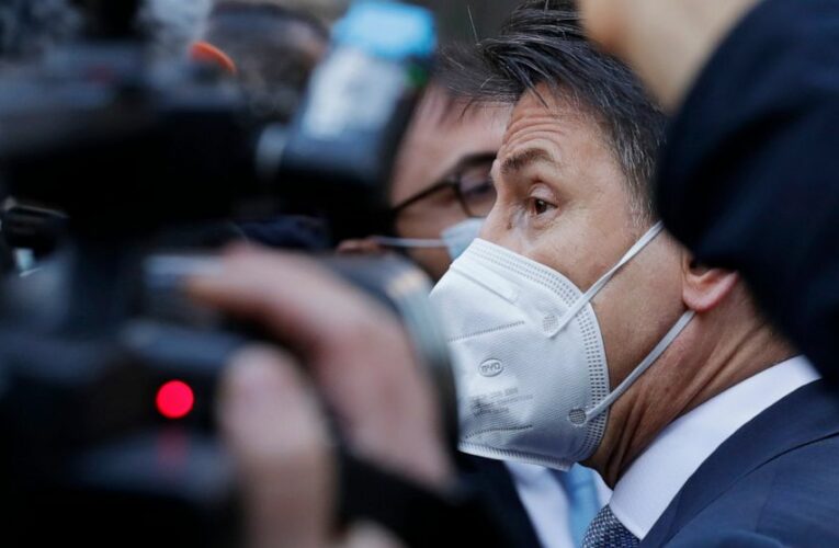 Italian PM Conte seeks to save his government from falling