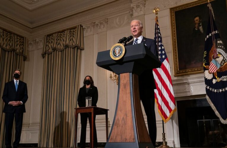 Biden opens sign-up window for uninsured as COVID-19 rages