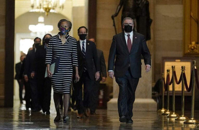 He ‘threatened the constitutional system’ and should be barred from future office, impeachment managers argue