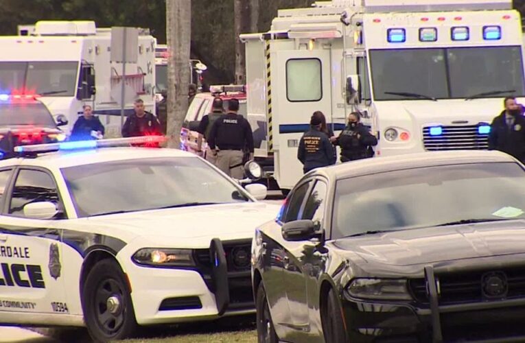 The agents were serving a search warrant as part of a violent crimes against children case, authorities say