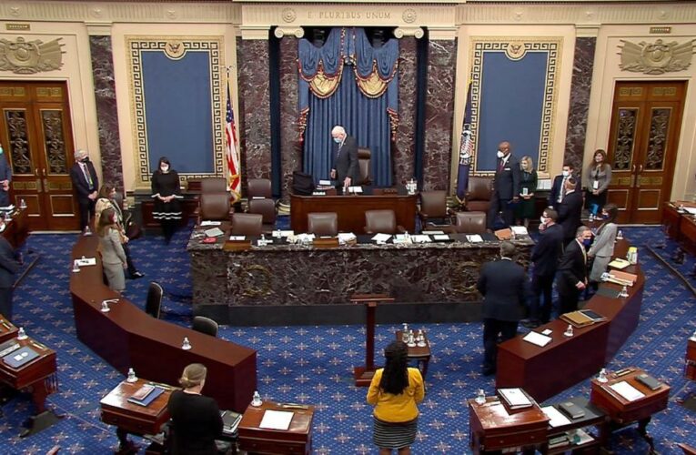The Senate is poised to vote today on whether to convict ex-President Trump for inciting the Capitol insurrection