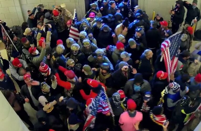 Capitol riot video shows extreme levels of coordination