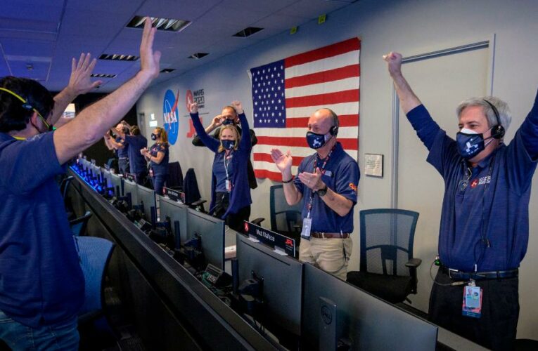 The Mars rover landing: A happy moment we all needed