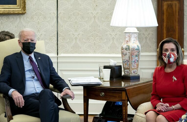 The House is expected to pass the gargantuan relief package today for what Biden hopes will shape the eventual post-pandemic period