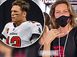 Gisele Bundchen roots for Tom Brady’s 10th Super Bowl… as she kicks off stars celebrating football