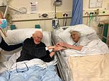 Couple married for 70 years hold hands in their hospital beds before they both died of Covid