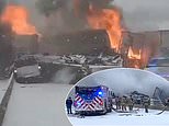 Several people injured in horrific pile-up in Oklahoma