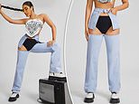 Shein is mocked for selling women’s cut out jeans which expose their knickers