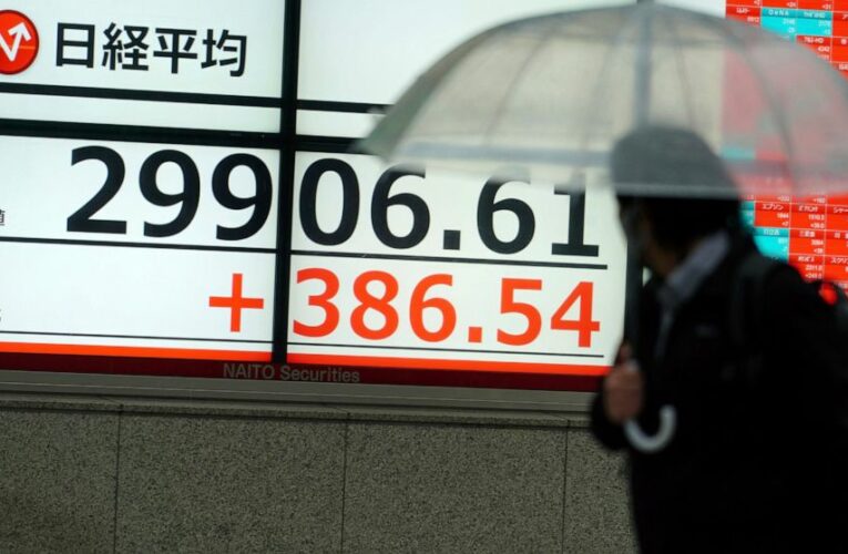 Tokyo surges to 30-year high as shares start week with rally