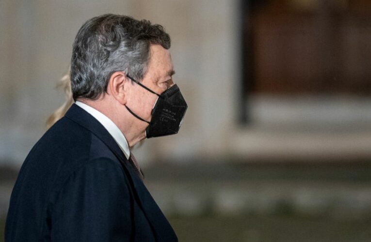 Draghi says he has enough support to form Italy’s new govt