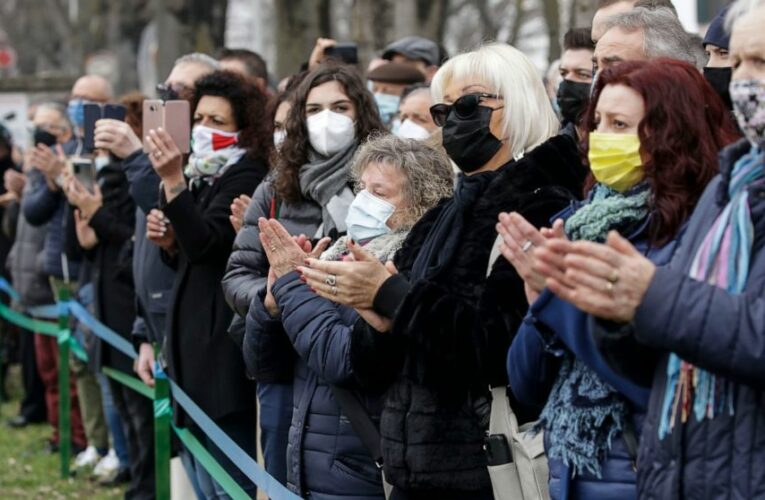With heavy hearts, Italians mark year of COVID-19 outbreak
